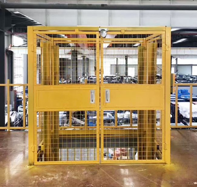 无锡智能导轨式升降机亮相